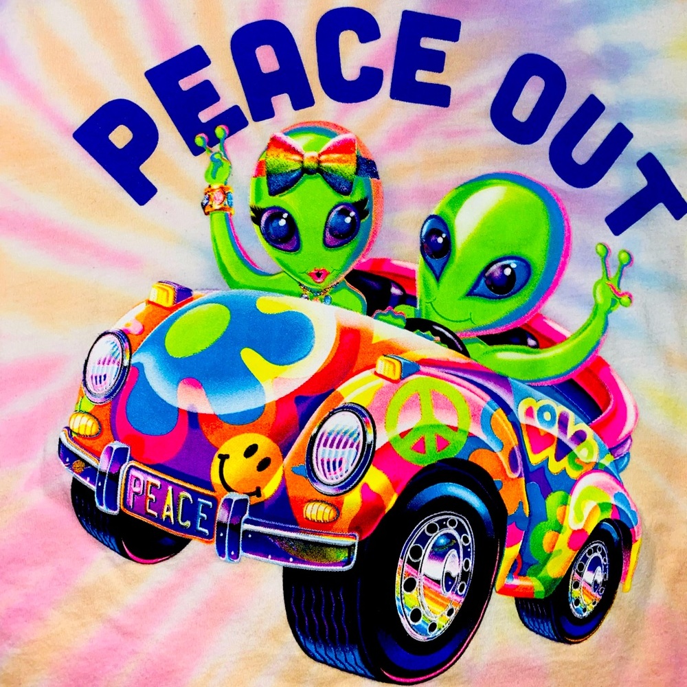 Zoomer and Zorbit Peace Out Shirt Size M